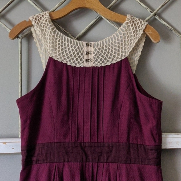 Anthropologie Floreat Betine lace collar dress - Picture 13 of 14